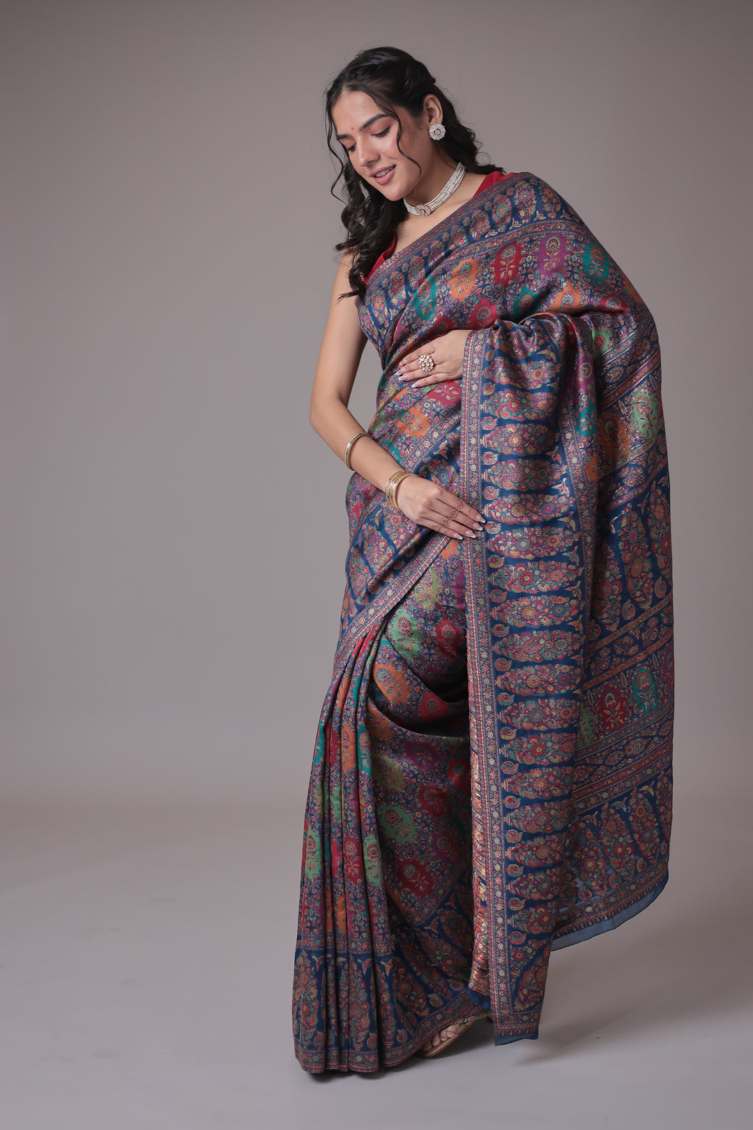 Pashmina Silk Pure Handloom Saree