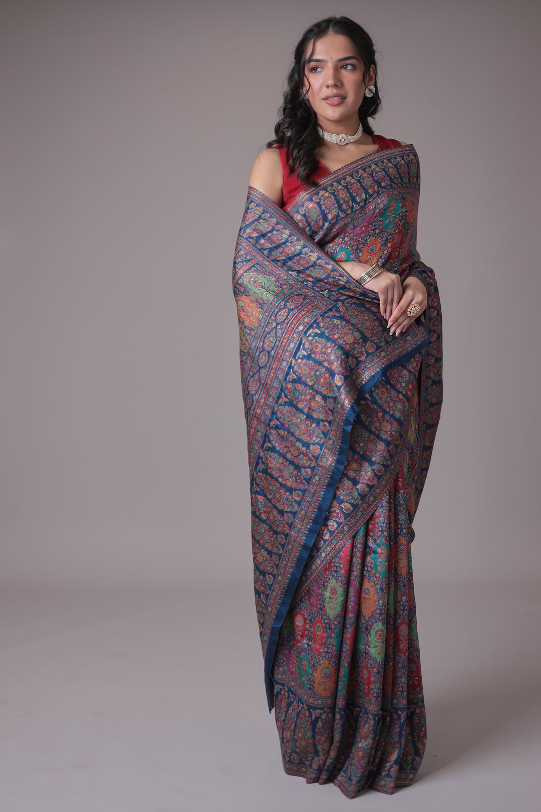 Pashmina Silk Pure Handloom Saree