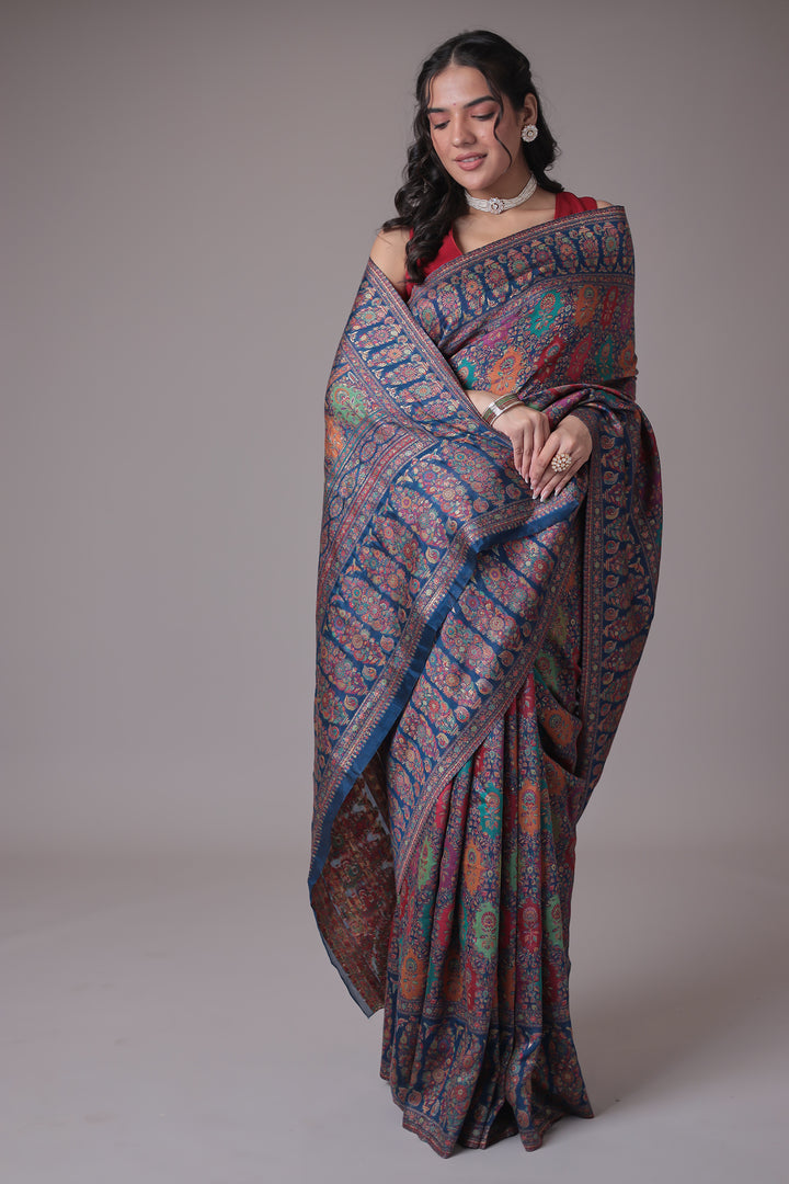 Pashmina Silk Pure Handloom Saree