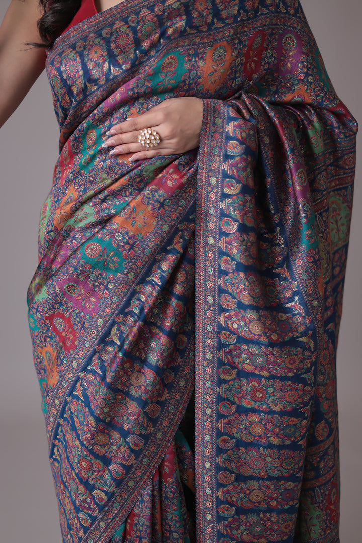 Pashmina Silk Pure Handloom Saree