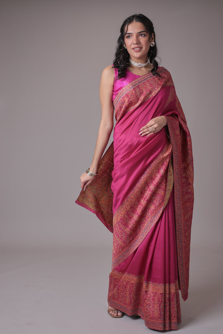 Pashmina Silk Pure Handloom Saree