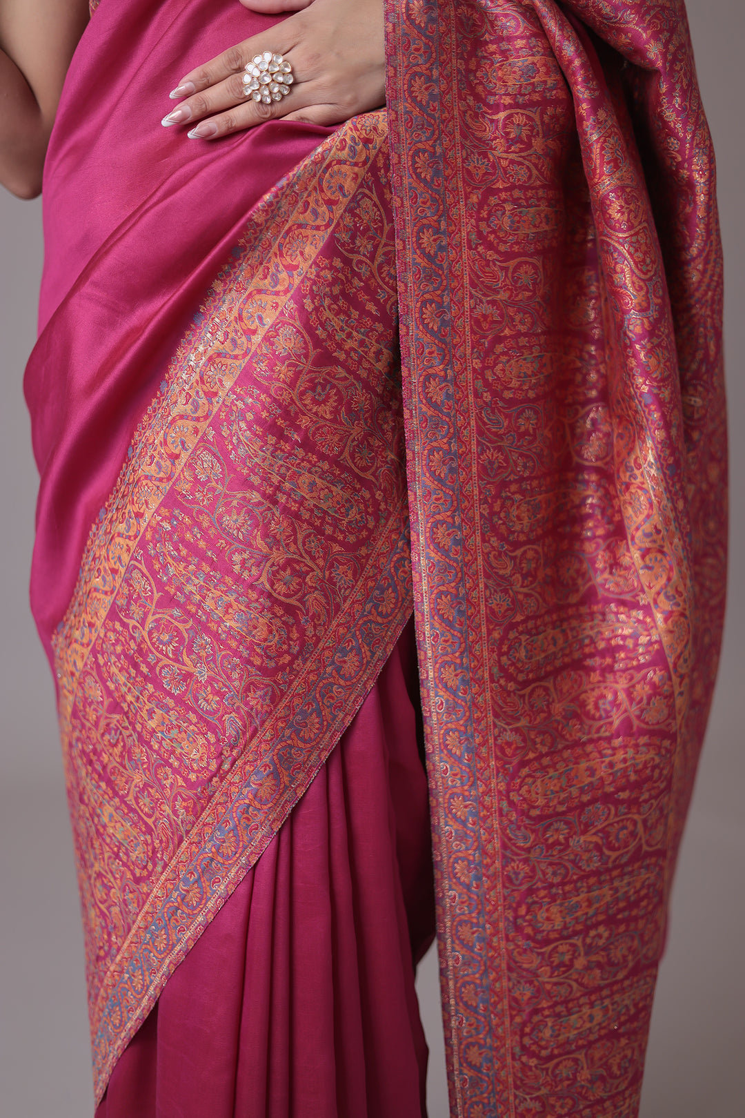 Pashmina Silk Pure Handloom Saree