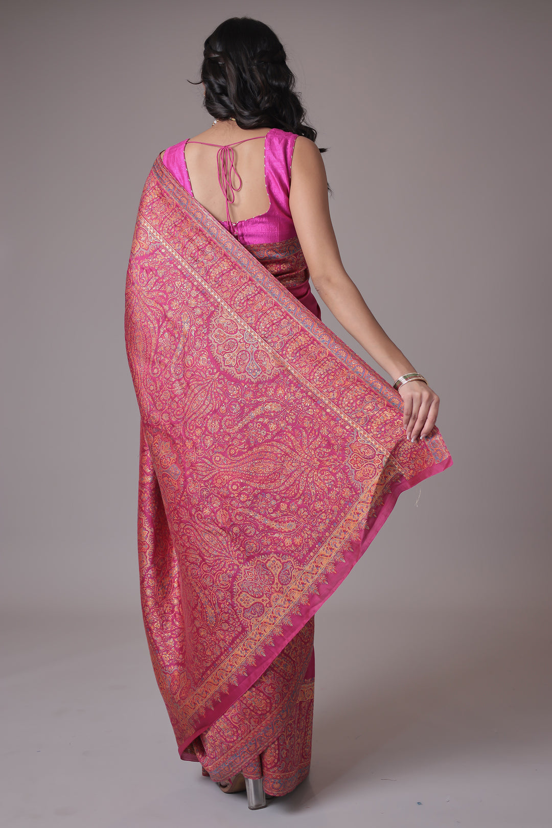 Pashmina Silk Pure Handloom Saree