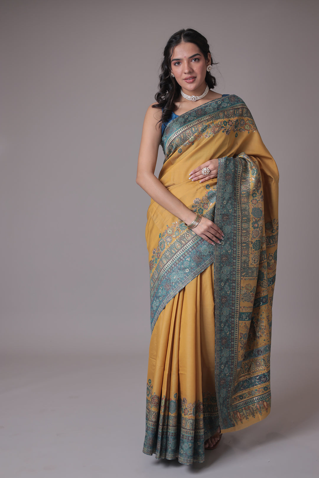 Pashmina Silk Pure Handloom Saree