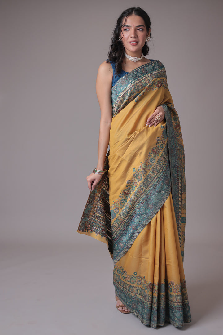 Pashmina Silk Pure Handloom Saree