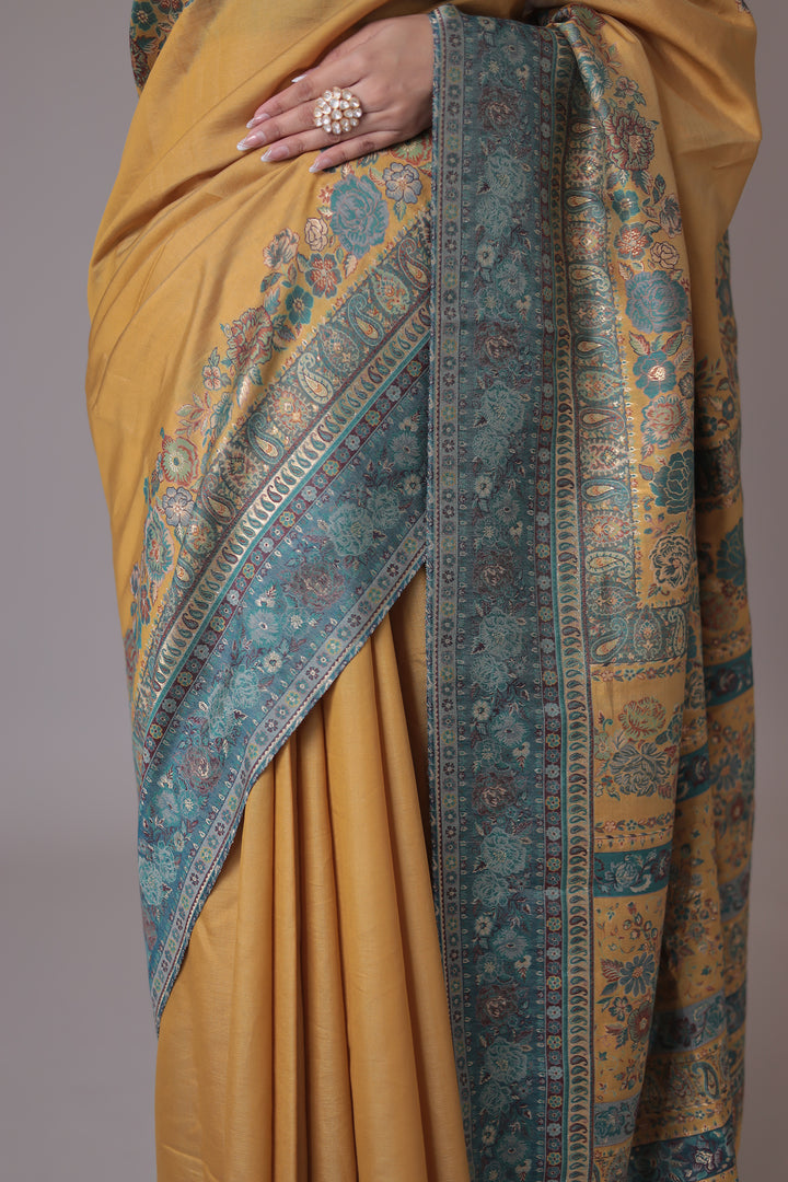 Pashmina Silk Pure Handloom Saree