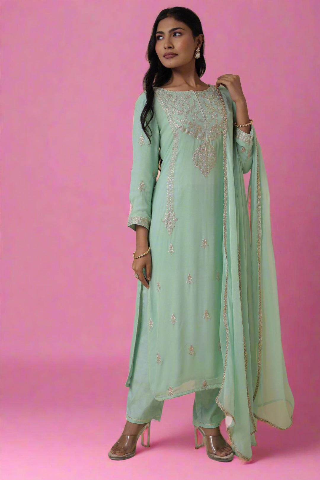 Indian wear, traditional wear, womens wear, ethnic wear Suit, Suits, 