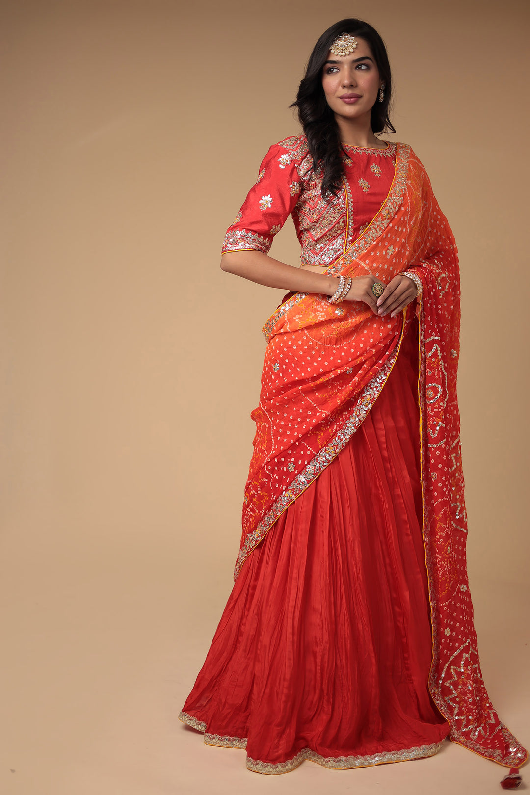 Buy Silk Crush Lehenga Online