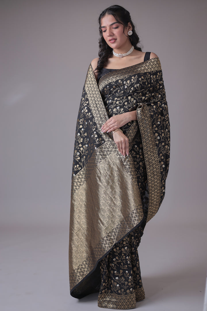 Hand Woven Banarasi Silk Saree