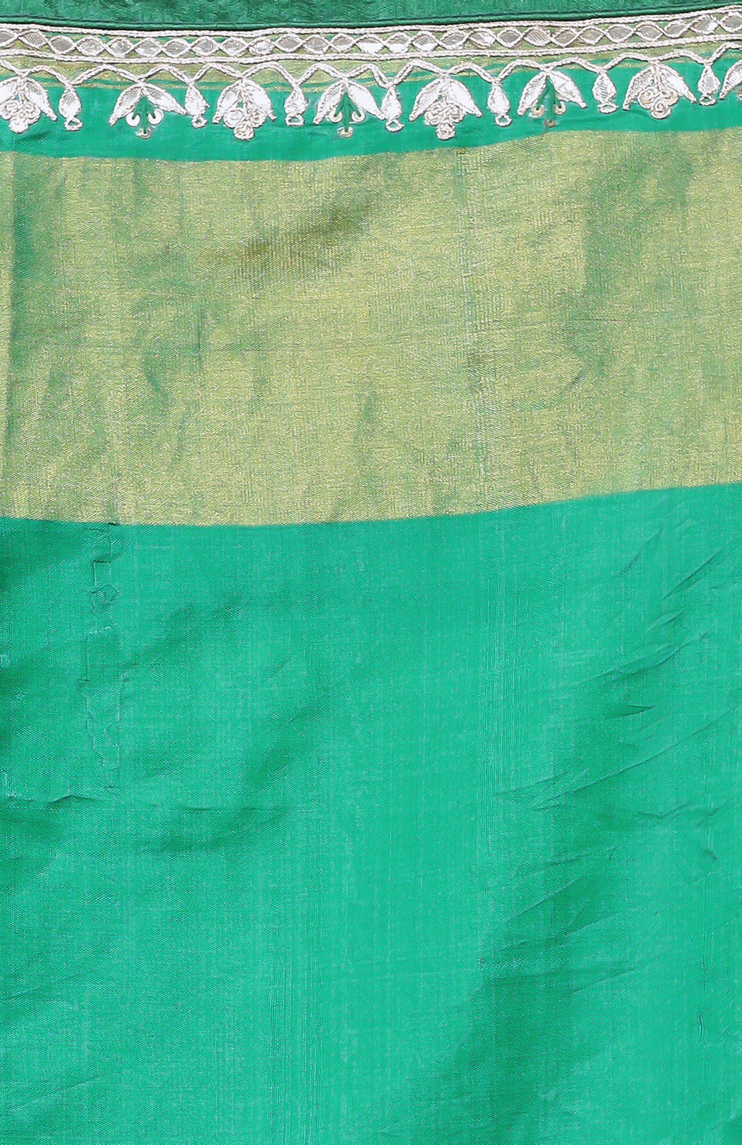 Bandhej Patola Silk Saree with Gota Patti work