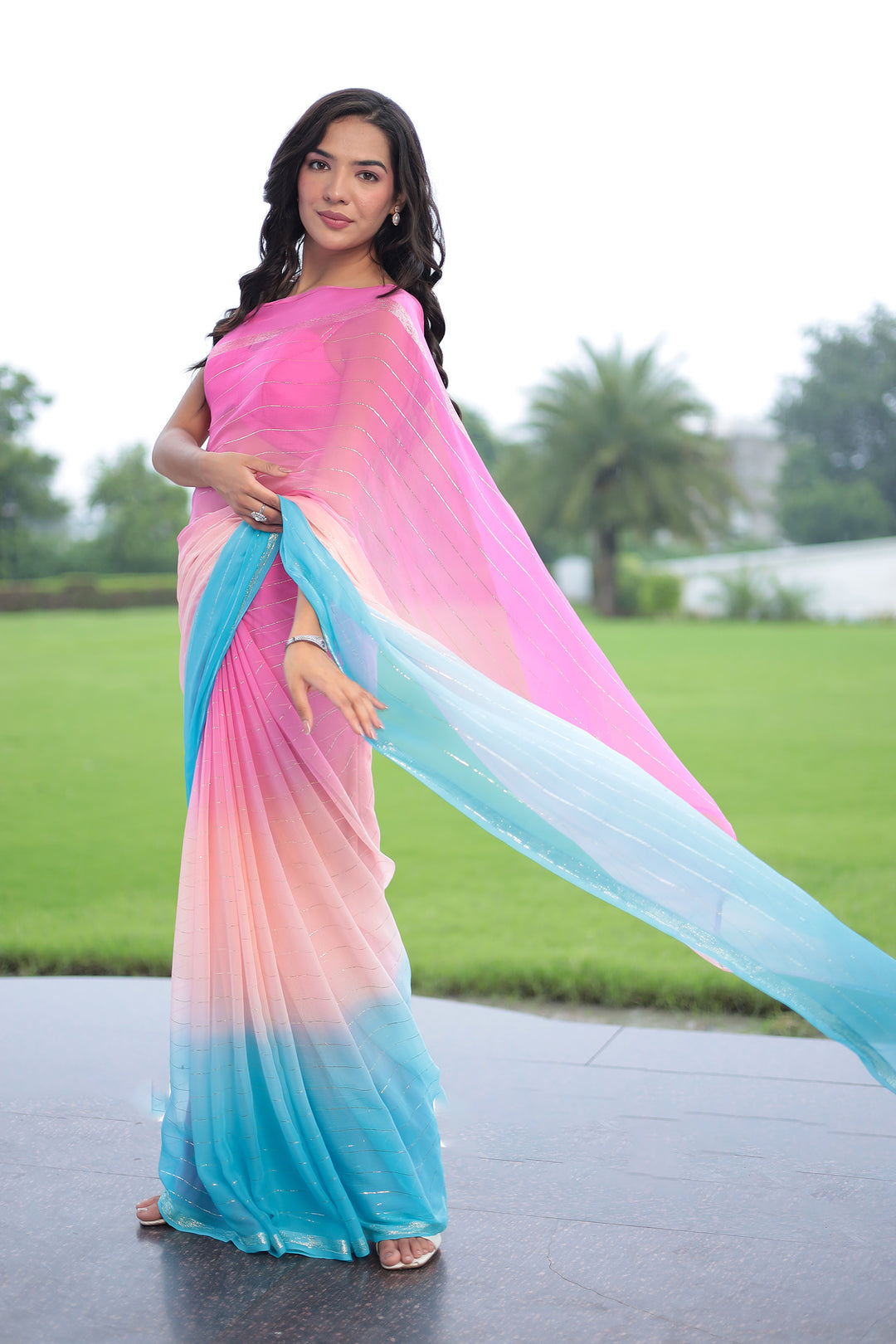 Indian Wear, Sarees, Sadi, Sari, Stylist Saree, Saree for Wedding, Branded Saree, Zari Sarees, Womesn Wear, Ethnic Wear, Traditional Wear,  chiffon saree, tie & dye saree, ombre saree, cocktail saree, party wear saree, farewell saree, lurex work saree, rocky aur rani ki prem kahani