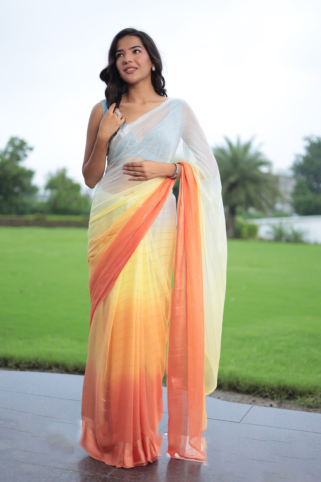 Indian Wear, Sarees, Sadi, Sari, Stylist Saree, Saree for Wedding, Branded Saree, Zari Sarees, Womesn Wear, Ethnic Wear, Traditional Wear,  chiffon saree, tie & dye saree, ombre saree, cocktail saree, party wear saree, farewell saree, lurex work saree, rocky aur rani ki prem kahani