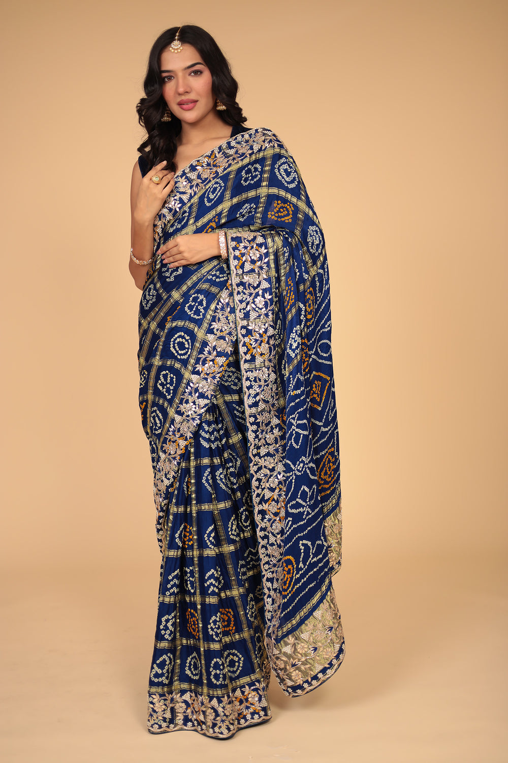 Indian Wear, Sarees, Sadi, Sari, Stylist Saree, Saree for Wedding, Branded Saree, Zari Sarees, Womesn Wear, Ethnic Wear, Traditional Wear, gajji silk saree, ghachola saree, bandhej saree