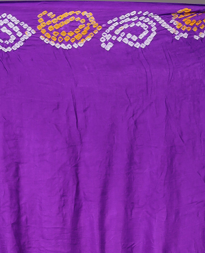 Bandhej Ghatchola Silk Saree with Zari work