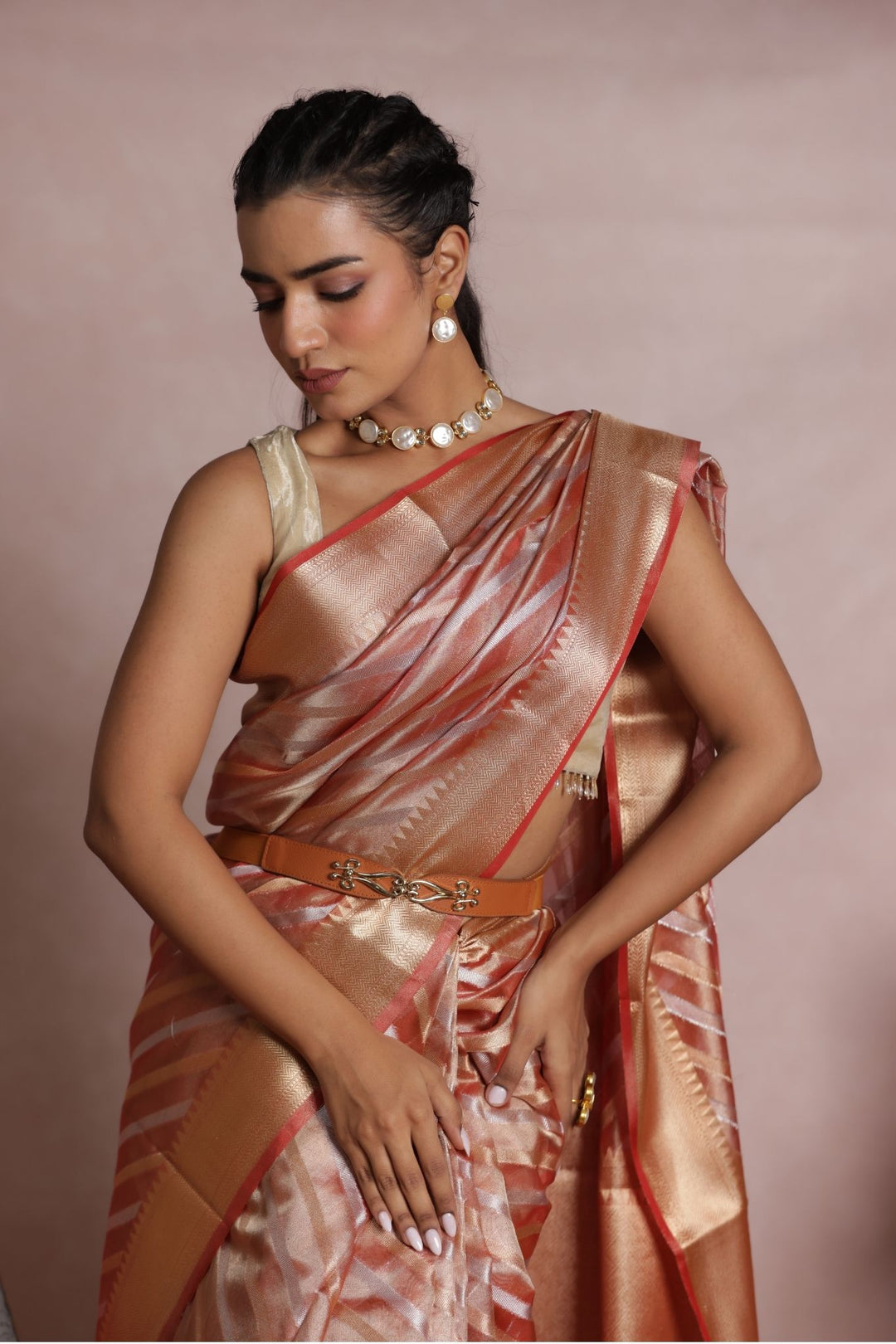 Woven Blended Organza Banarasi Saree