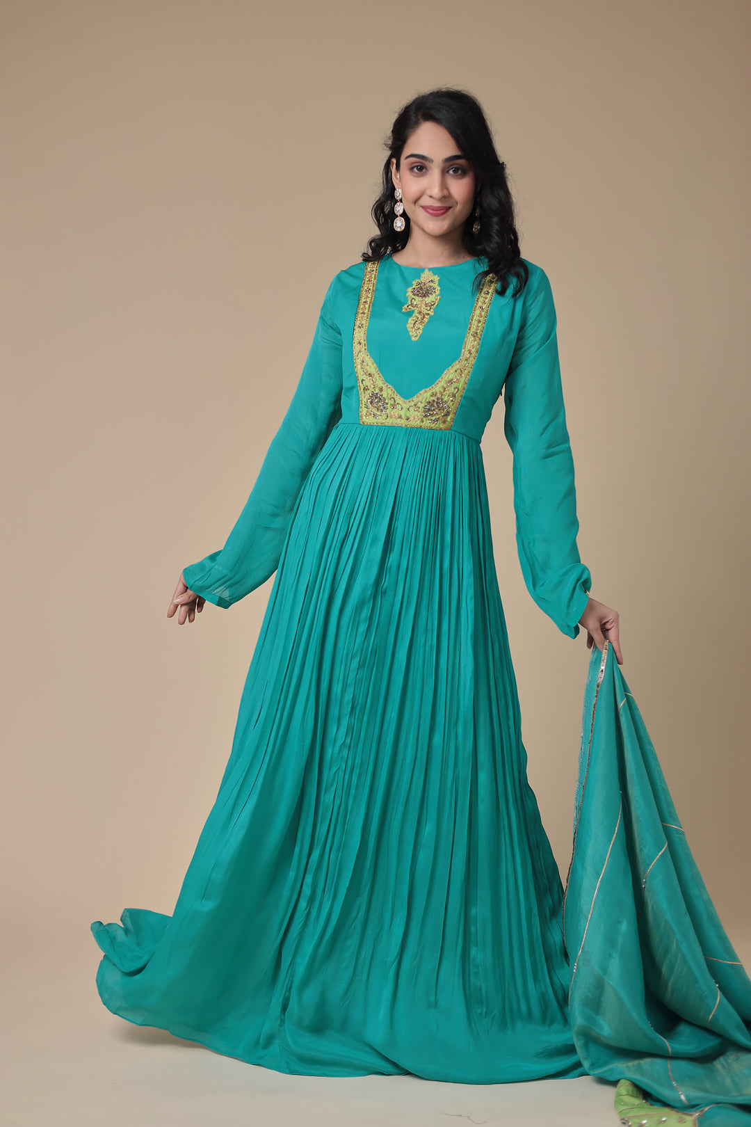 Anarkali with Embroidery