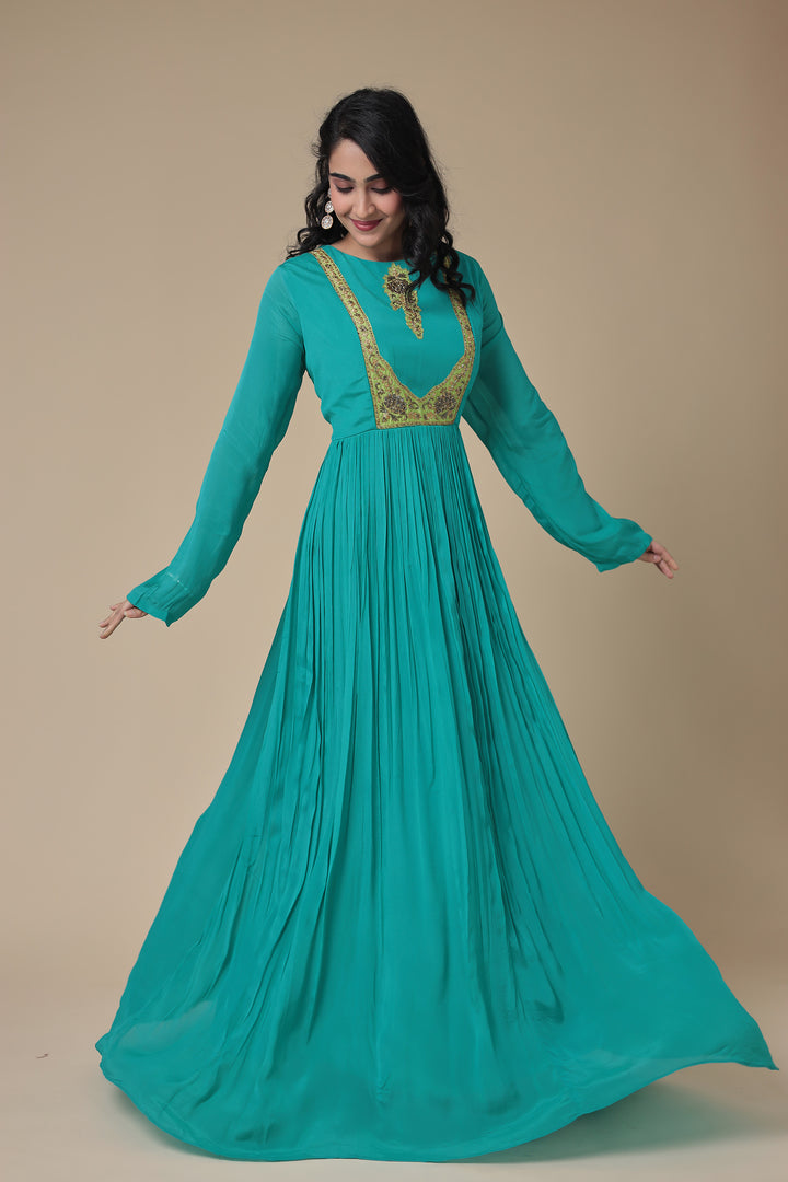 Anarkali with Embroidery