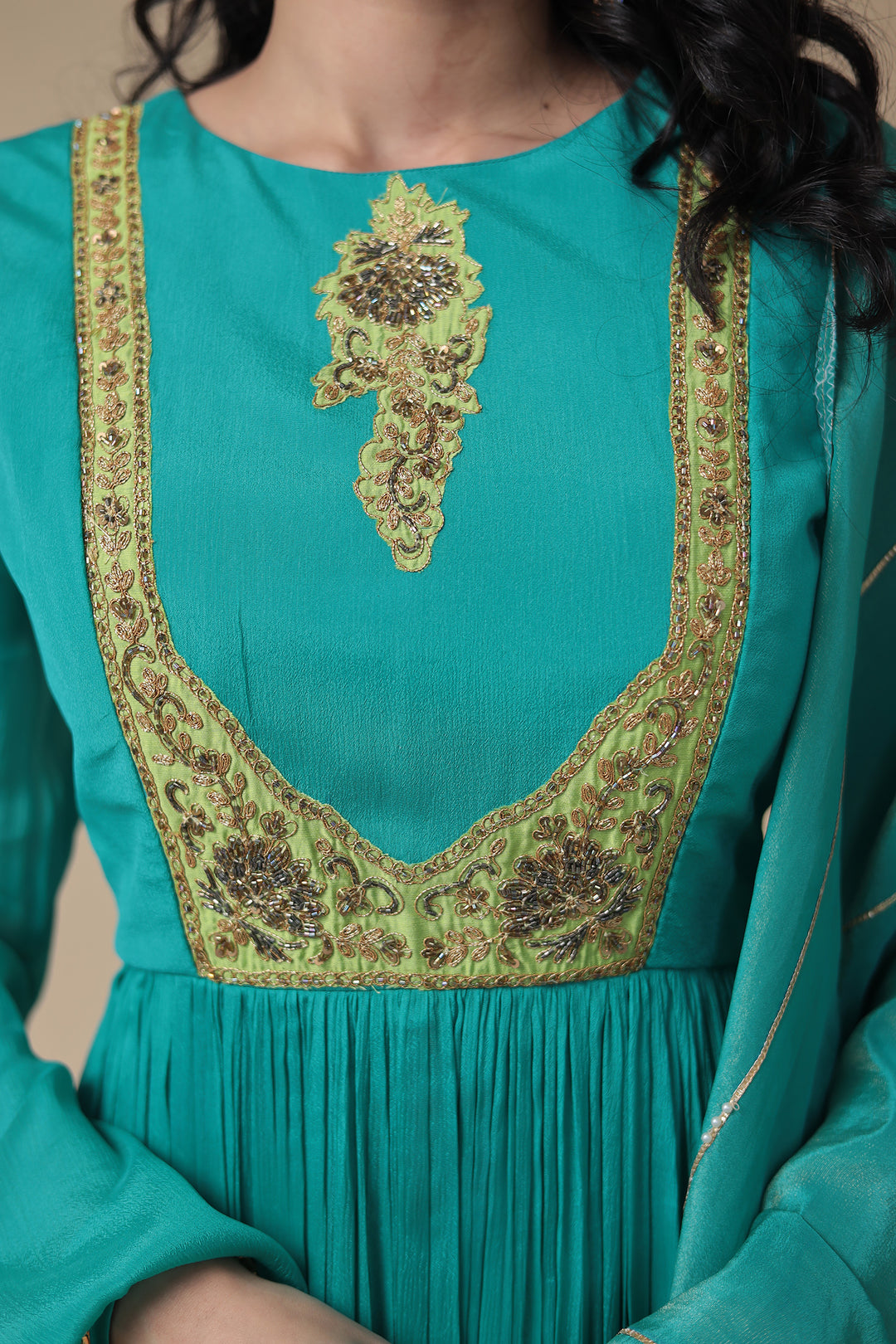 Anarkali with Embroidery