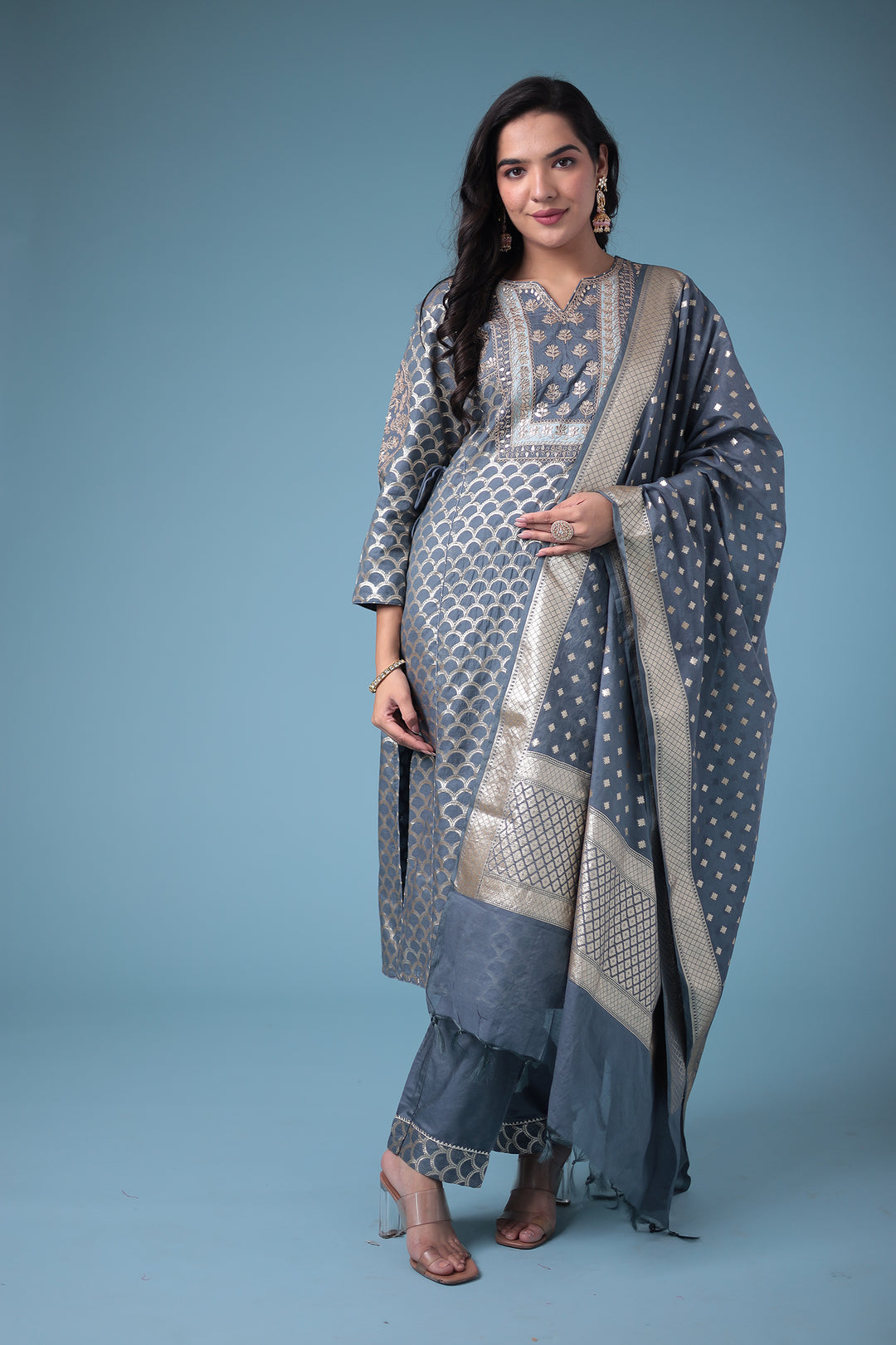 Indian wear, traditional wear, womens wear, ethnic wear Suit, Suits, 