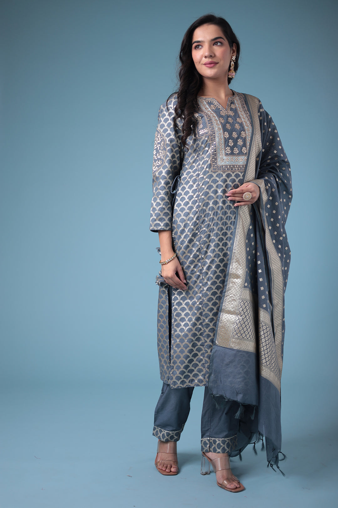 Indian wear, traditional wear, womens wear, ethnic wear Suit, Suits, 