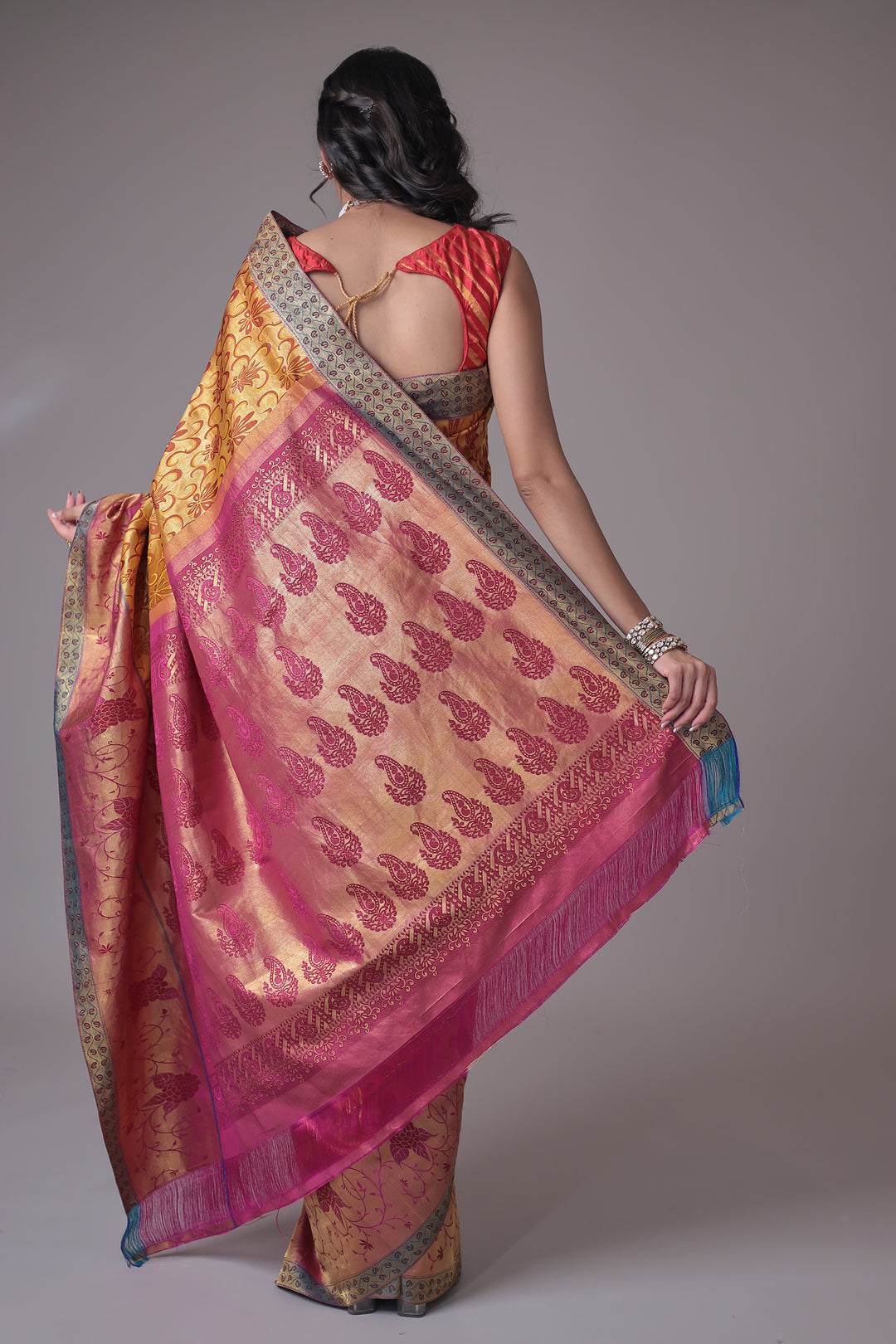 Hand Woven Pure Handloom Saree