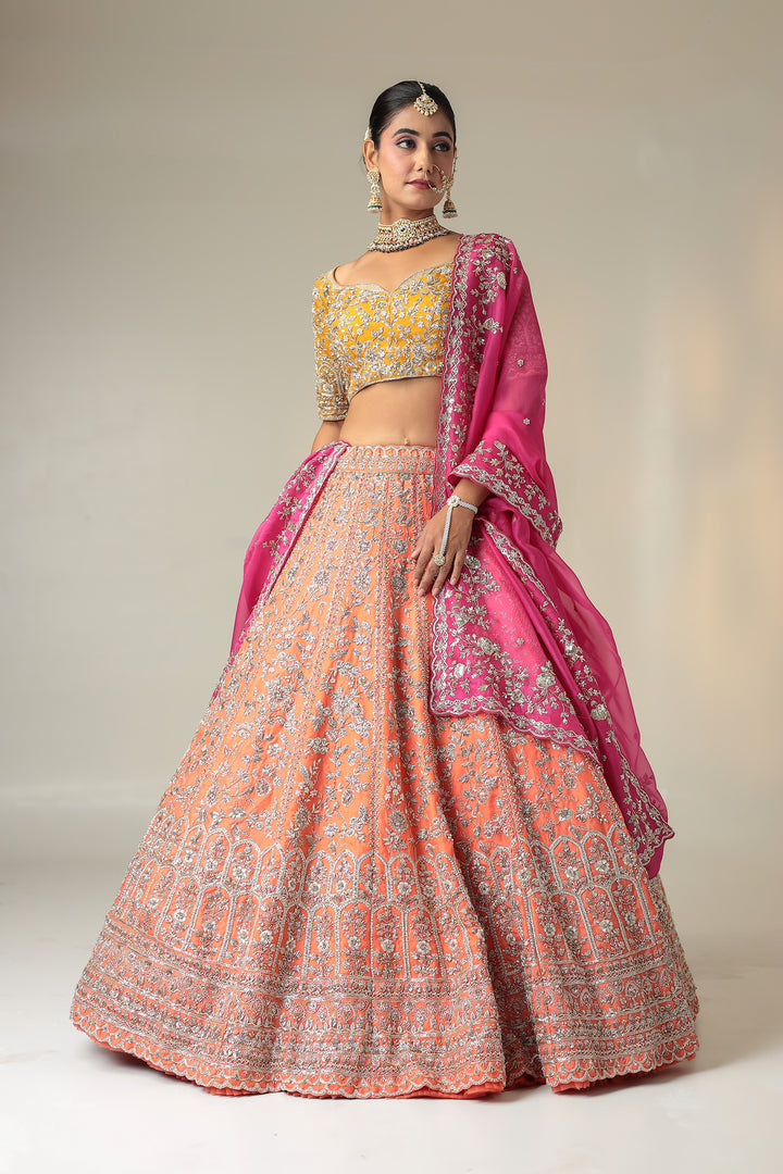 Indian Wear, Lehenga Sets, Lehenga choli Set, Shadi lehenga, Stylist Lehenga, Lehenga for Wedding, Branded Lehenga Sets, Zari Lehenga, Womesn Wear, Ethnic Wear, Traditional Wear