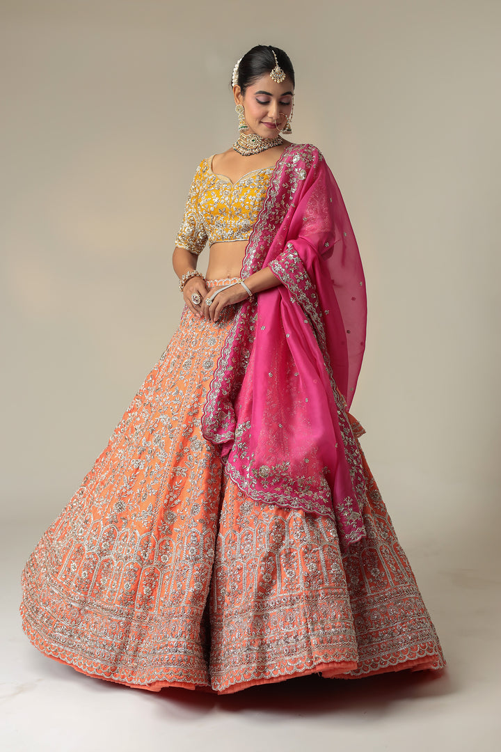 Indian Wear, Lehenga Sets, Lehenga choli Set, Shadi lehenga, Stylist Lehenga, Lehenga for Wedding, Branded Lehenga Sets, Zari Lehenga, Womesn Wear, Ethnic Wear, Traditional Wear